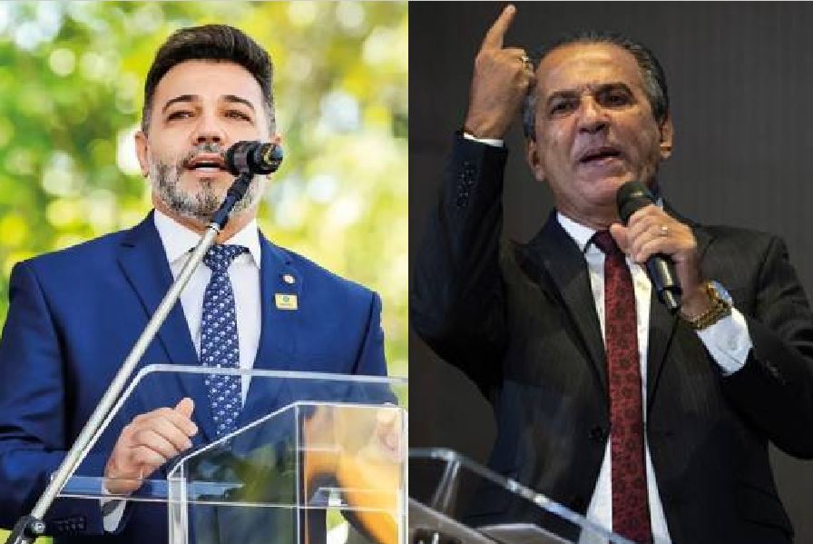 Os pastores Marco Feliciano e Silas Malafaia
