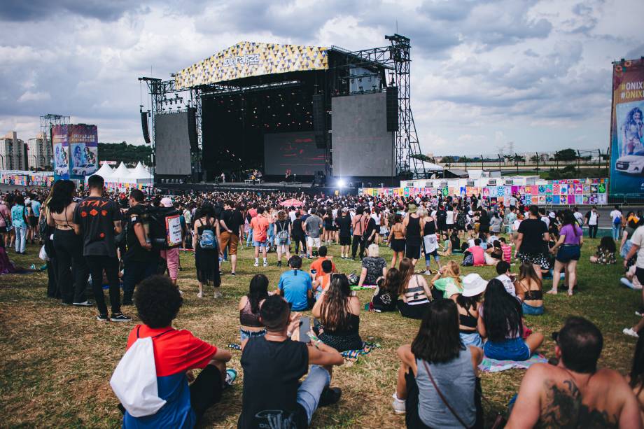 O público no festival Lollapalooza Brasil 2022