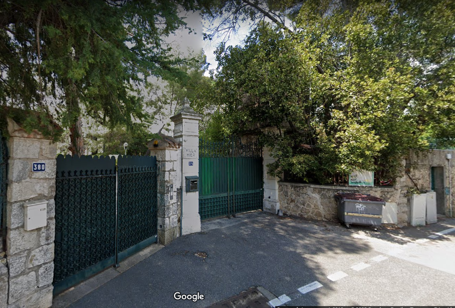 Sem título Villa Hier, na Riviera Francesa