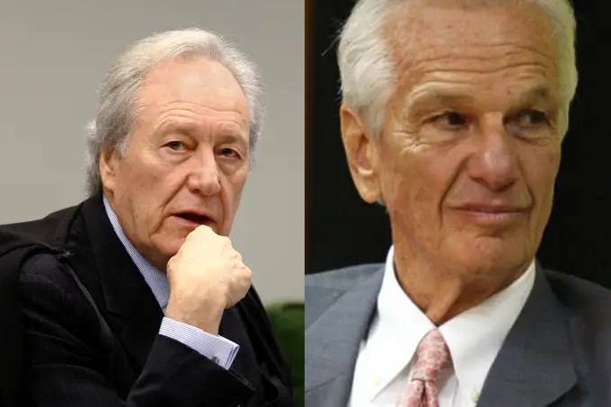 O ministro do STF Ricardo Lewandowski e o empresário Jorge Paulo Lemann
