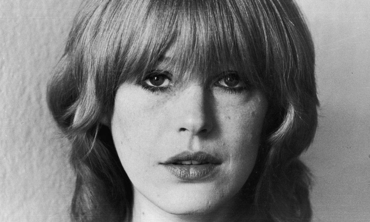 A cantora Marianne Faithfull