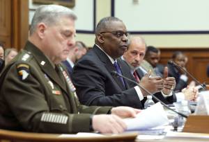 Secretary Austin And Chairman Milley Testify Before House On Defense Budget --