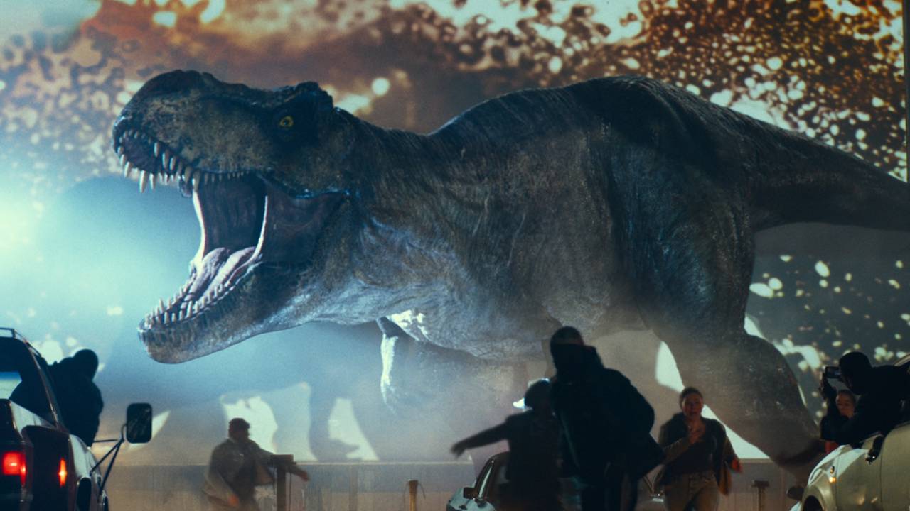 Cena de Jurassic World: Domínio
