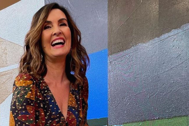 A apresentadora Fátima Bernardes -