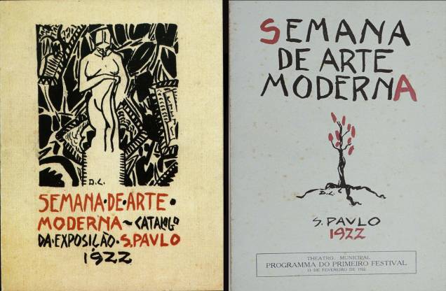Catálogo e Programação da Semana de Arte Moderna de 1922. Catálogo e Programação da Semana de Arte Moderna de 1922.
