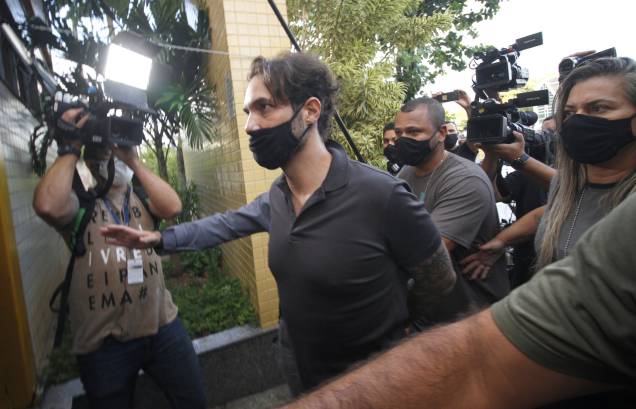 o vereador carioca Dr. Jairinho ao ser preso no Rio de Janeiro - o vereador carioca Dr. Jairinho ao ser preso no Rio de Janeiro -