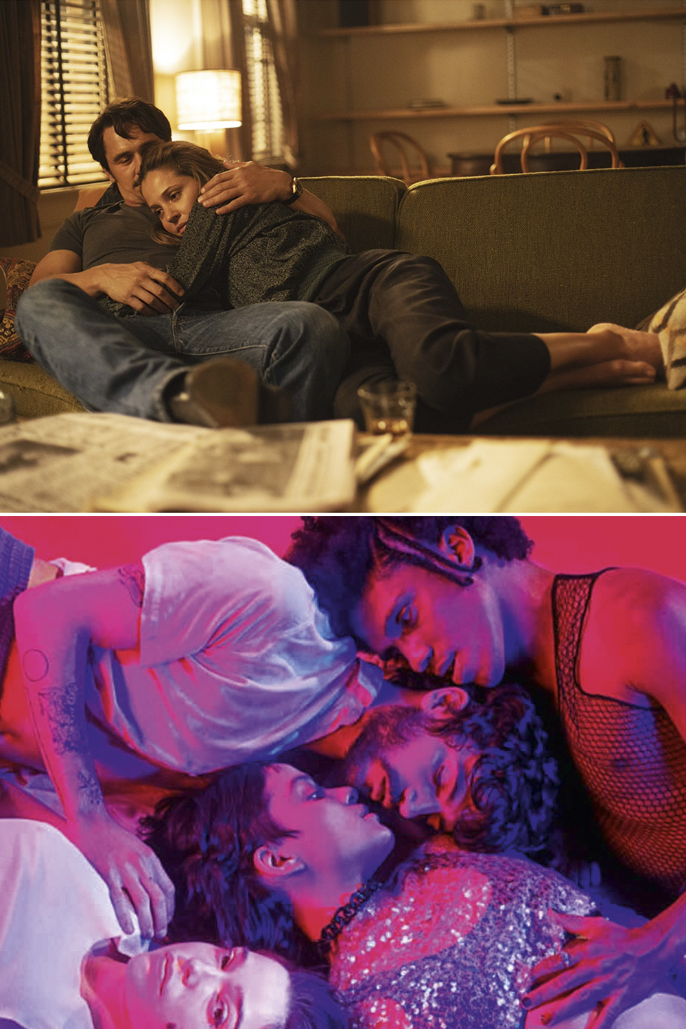 apoio-2-THE-DEUCE.jpg CONTRA O ABUSO - A pioneira 'The Deuce' (acima), da HBO, e a nacional 'Lov3' (abaixo), da Amazon: lances sensuais agora são fiscalizados bem de perto -
