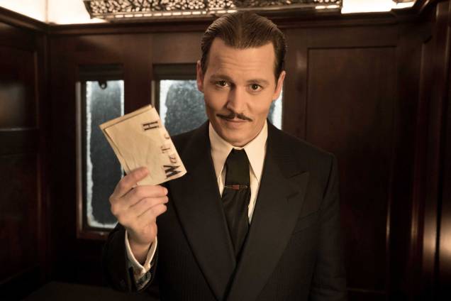 Johnny Depp no filme ”Assassinato no Expresso do Orient", 2017 de Kenneth Branagh. Johnny Depp no filme ”Assassinato no Expresso do Orient", 2017 de Kenneth Branagh.
