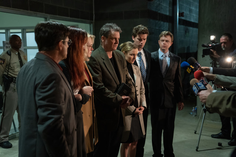 Cena de A Escada, minissérie da HBO sobre crime real.