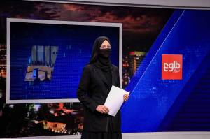 Afghan female reporters to cover their faces on TV after Taliban order Afghan female reporters to cover their faces on TV after Taliban order