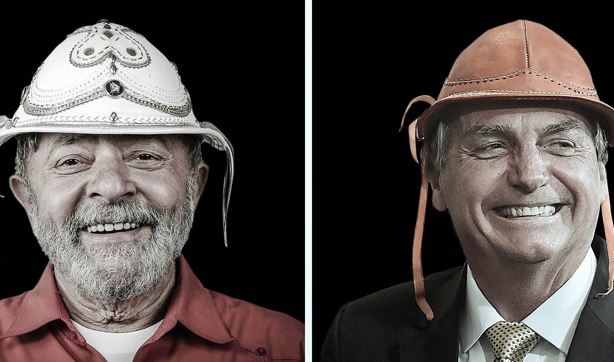 Lula e Bolsonaro