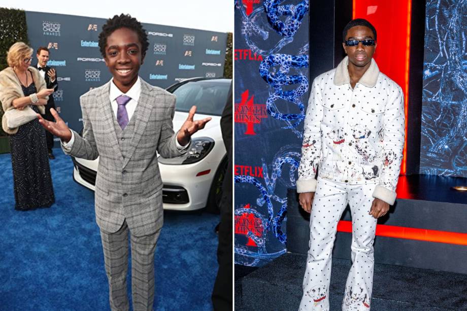 O antes e depois de Caleb McLaughlin, o Lucas Sinclair de Stranger Things