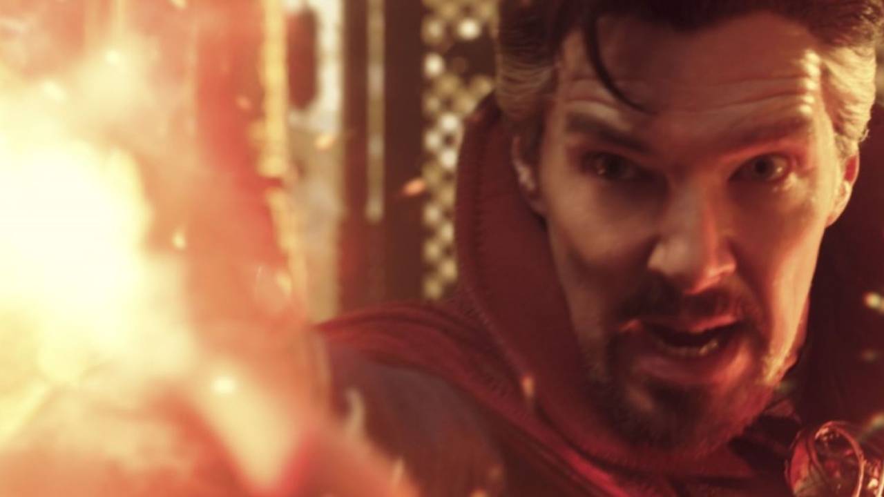 Benedict Cumberbatch em Doutor Estranho no Multiverso da Loucura