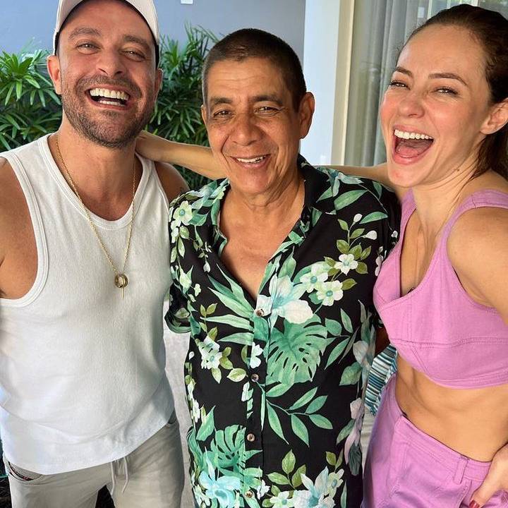 Paolla com Diogo Nogueira e Zeca Pagodinho