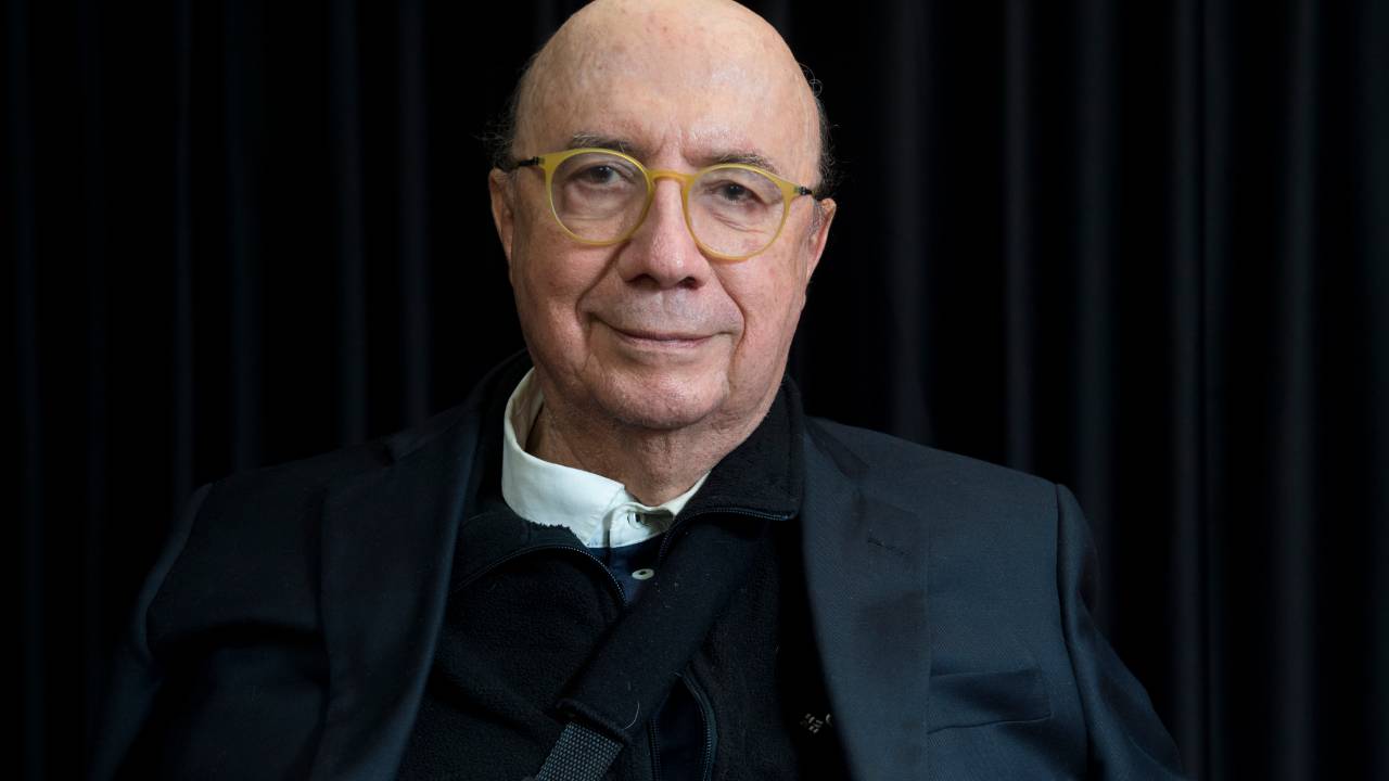 O ex-ministro da Fazenda, Henrique Meirelles, durante a gravação do programa Amarelas On Air -