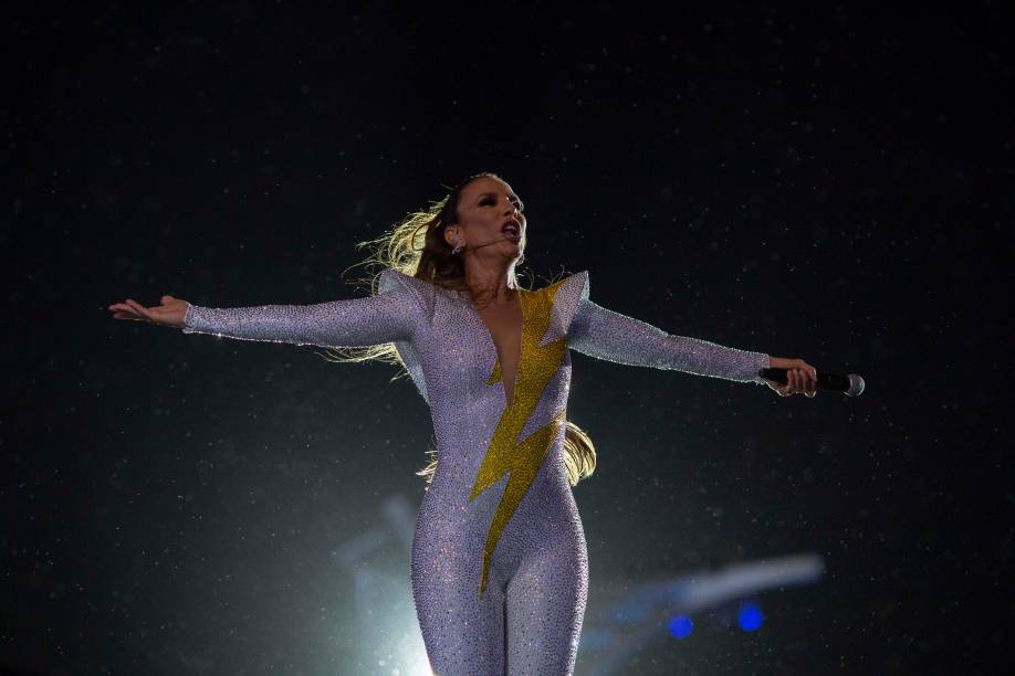 Apresentação de Ivete Sangalo no Rock in Rio, Rio de Janeiro, 2019.