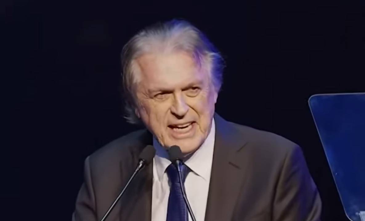 Luciano Bivar durante evento do lançamento de sua candidatura -