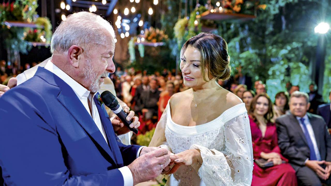 NOVOS ARES - Lula e Janja: casamento, festa requintada e endereço chique -