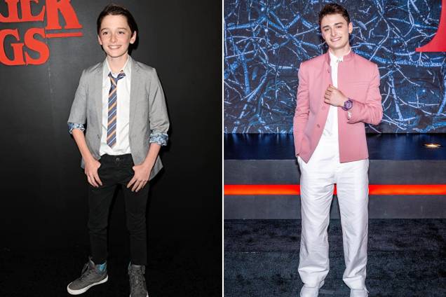 O antes e depois de Noah Schnapp, o Will Byers de Stranger Things O antes e depois de Noah Schnapp, o Will Byers de Stranger Things