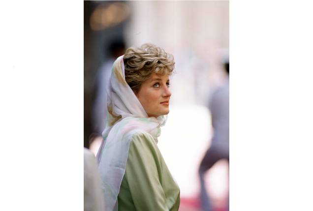 Princesa Diana, em 1988. Princesa Diana, em 1988.