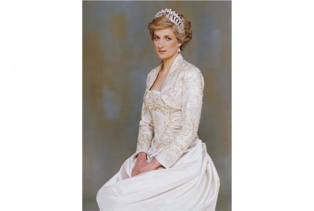Princesa Diana, em 1990. Princesa Diana, em 1990.