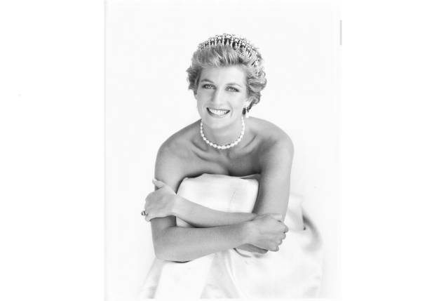 Princesa Diana, em 1990. Princesa Diana, em 1990.