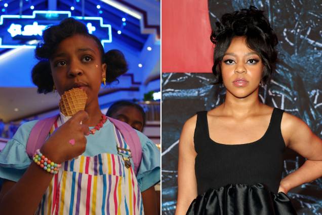 O antes e depois de Priah Ferguson, a Erica Sinclair de Stranger Things O antes e depois de Priah Ferguson, a Erica Sinclair de Stranger Things