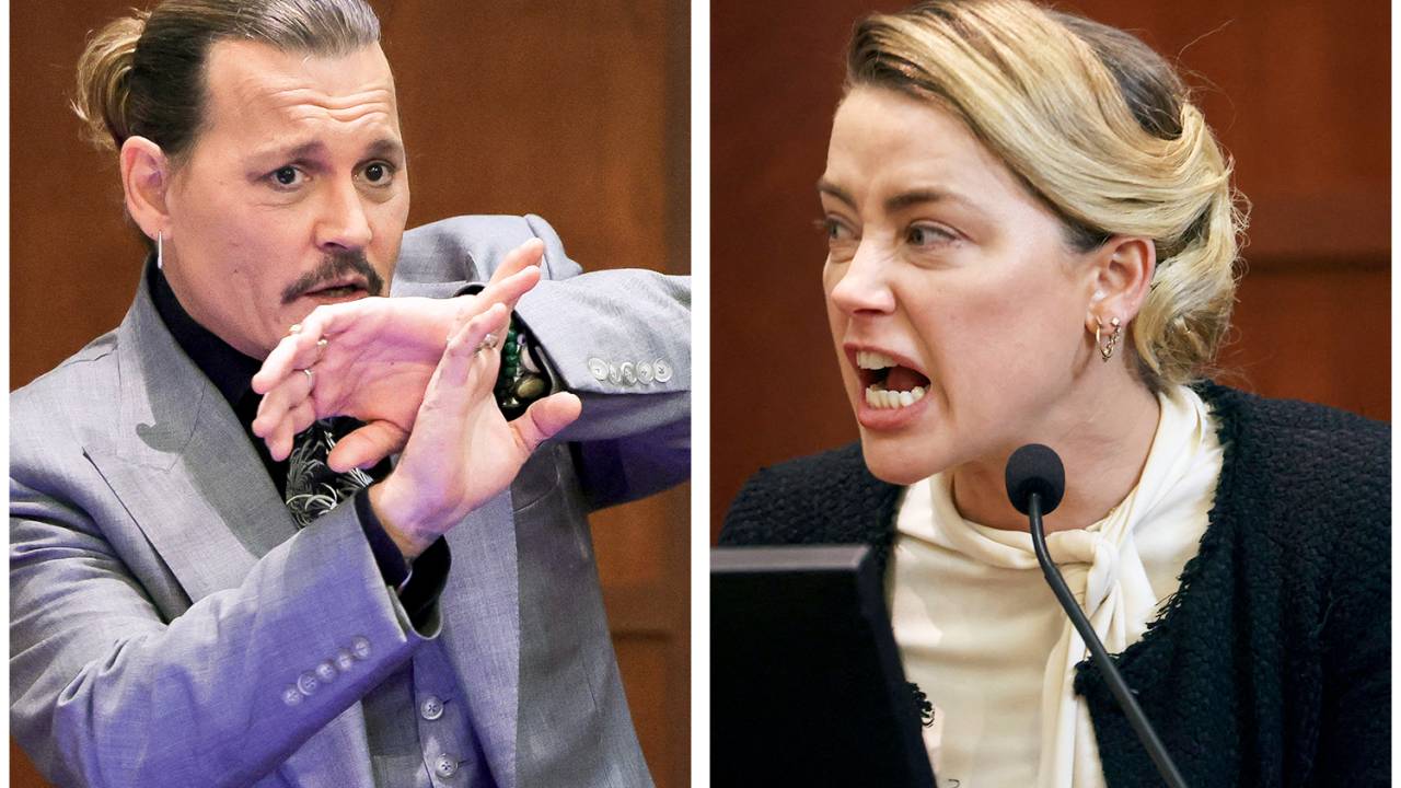 UM ANO NO INFERNO - Os atores Johnny Depp e Amber Heard ficaram juntos pouco menos de quinze meses. Mas foi tempo suficiente para alimentarem uma relação cotidiana de desrespeito
e de violência física e verbal -