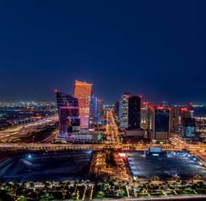 Lusail, Qatar - November 19, 2020: Beautiful City Scape of new develop City of Qatar; Shutterstock ID 1858207465; purchase_order: Revista Veja; CNPJ: 44.597.052/0001-62; JOB: Revista Veja - edição 2788 - miolo