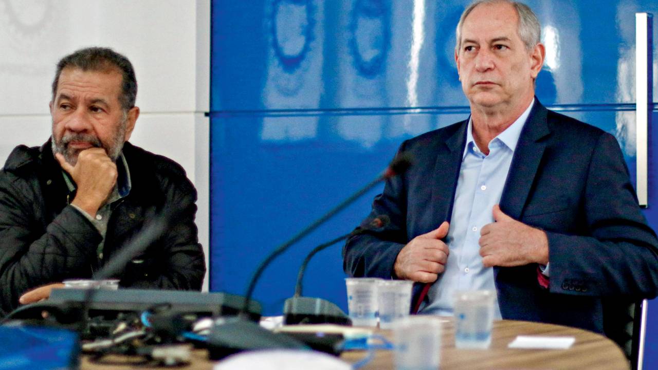 ATÉ O FIM - Lupi e Ciro: o presidente do PDT garante que ex-ministro não vai abrir mão da quarta candidatura presidencial -
