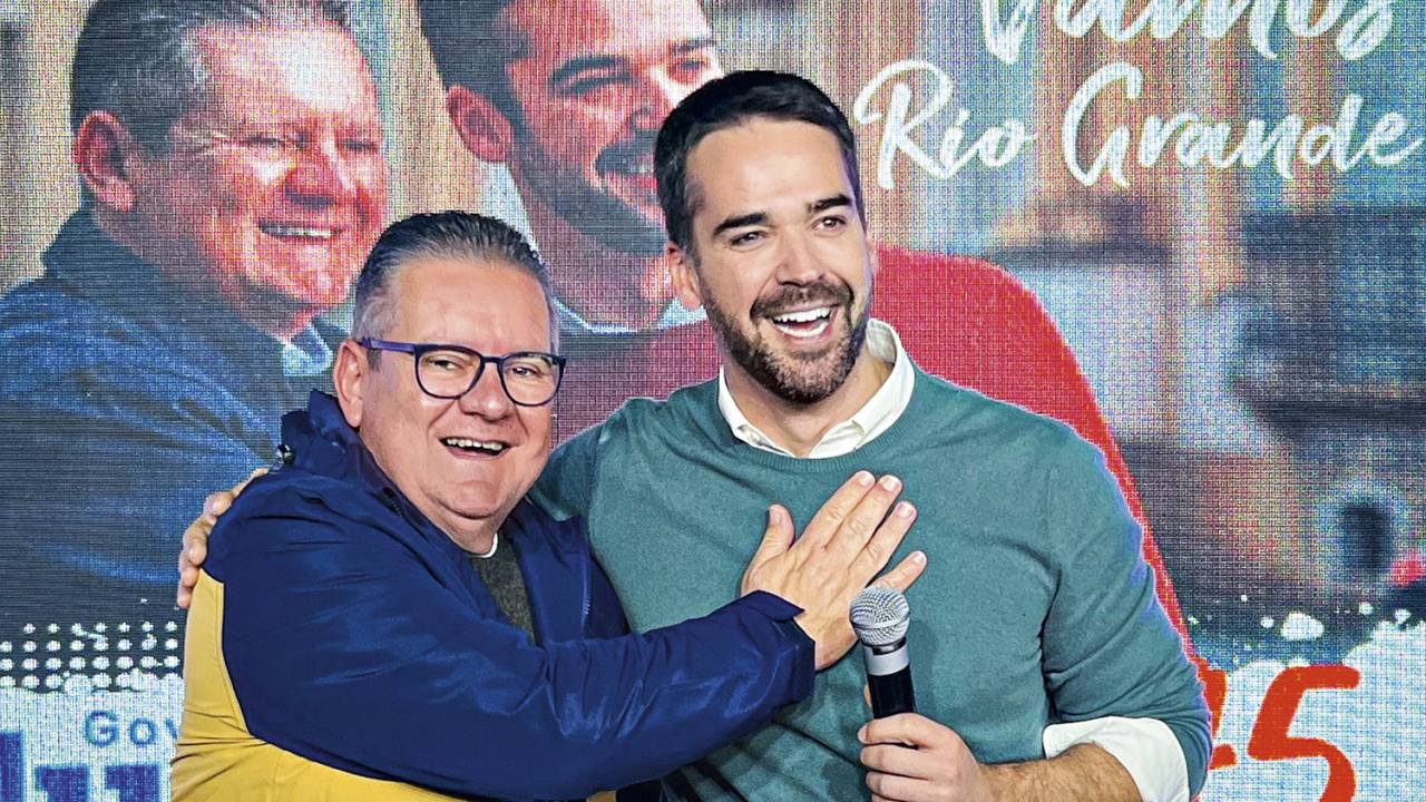 FORA DO JOGO - Ranolfo e Leite: o vice assumiu o cargo, entrou na campanha e agora não pode disputar mais nada em 2022 -