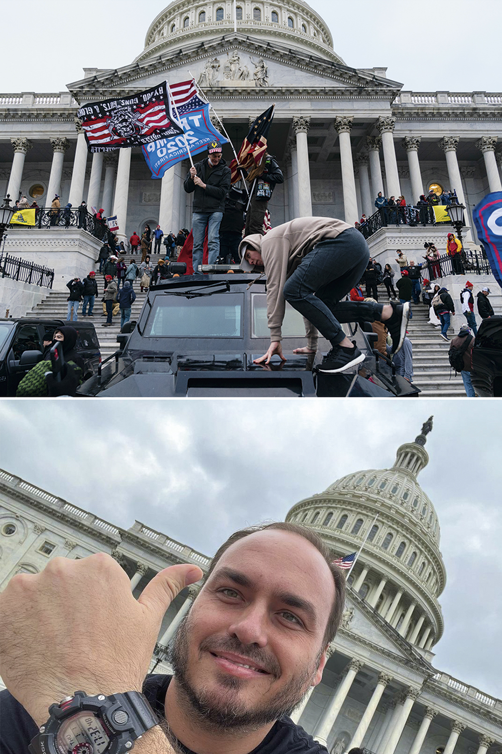 CAPITOLIO-CONGRESSO-INVASAO-DONALD-TRUMP-2020-1-(36).jpg O MAU EXEMPLO AMERICANO - A invasão do Capitólio: mensagem subliminar em tom de ameaça de Carlos Bolsonaro -