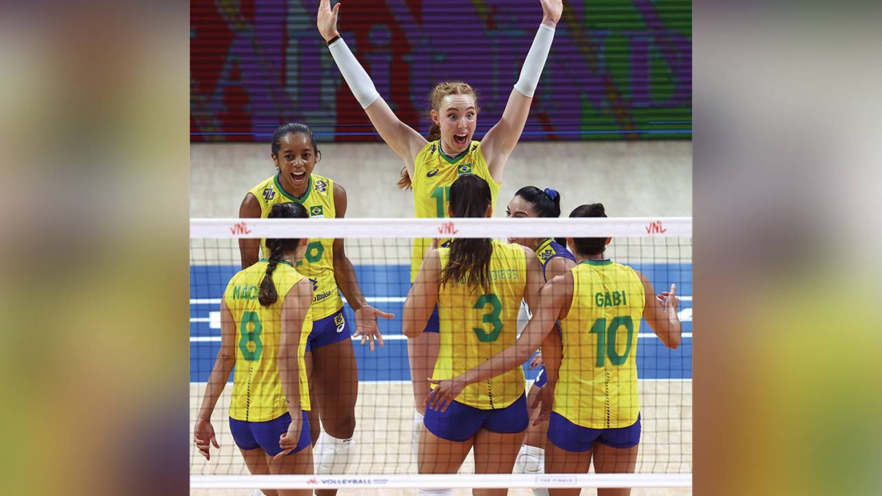 POTÊNCIA - A seleção brasileira de vôlei feminino: cinco medalhas olímpicas desde 1996, duas delas de ouro -