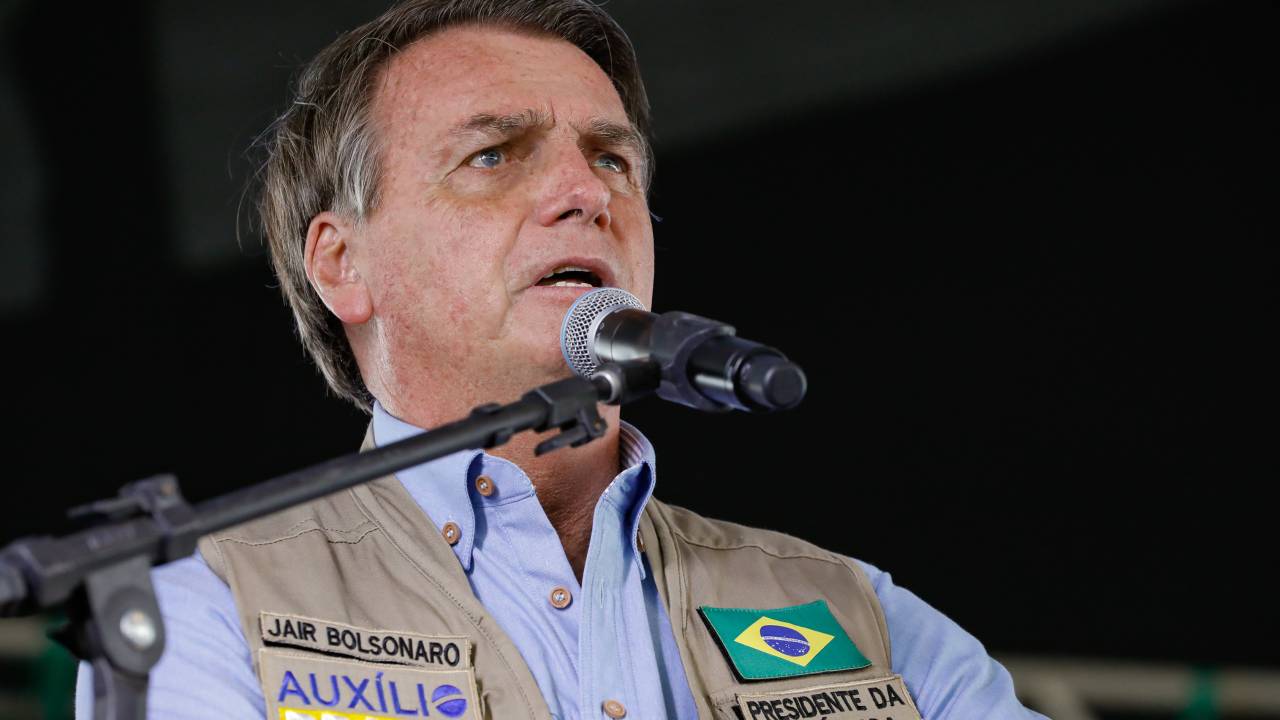 O Presidente da República, Jair Bolsonaro -