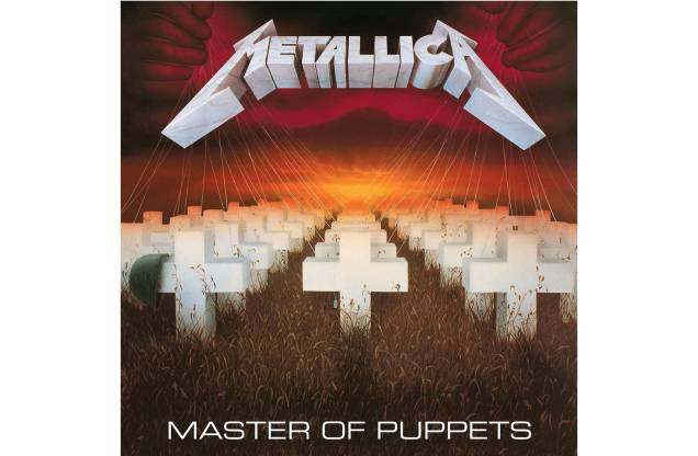 Capa do disco "Master Of Puppets", de 1986 da banda americana Metallica. Capa do disco "Master Of Puppets", de 1986 da banda americana Metallica.