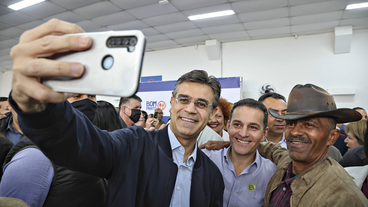 SALTO - Rodrigo Garcia: subida nas pesquisas e empate com Tarcísio de Freitas pelo segundo lugar na disputa ao governo de São Paulo -