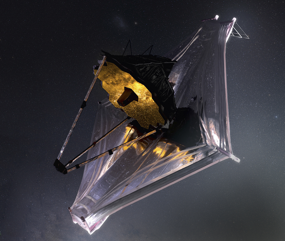 TELESCOPIO-JAMES-WEBB-2022-01.jpg VISÃO PROFUNDA - O James Webb: nunca fomos tão longe -