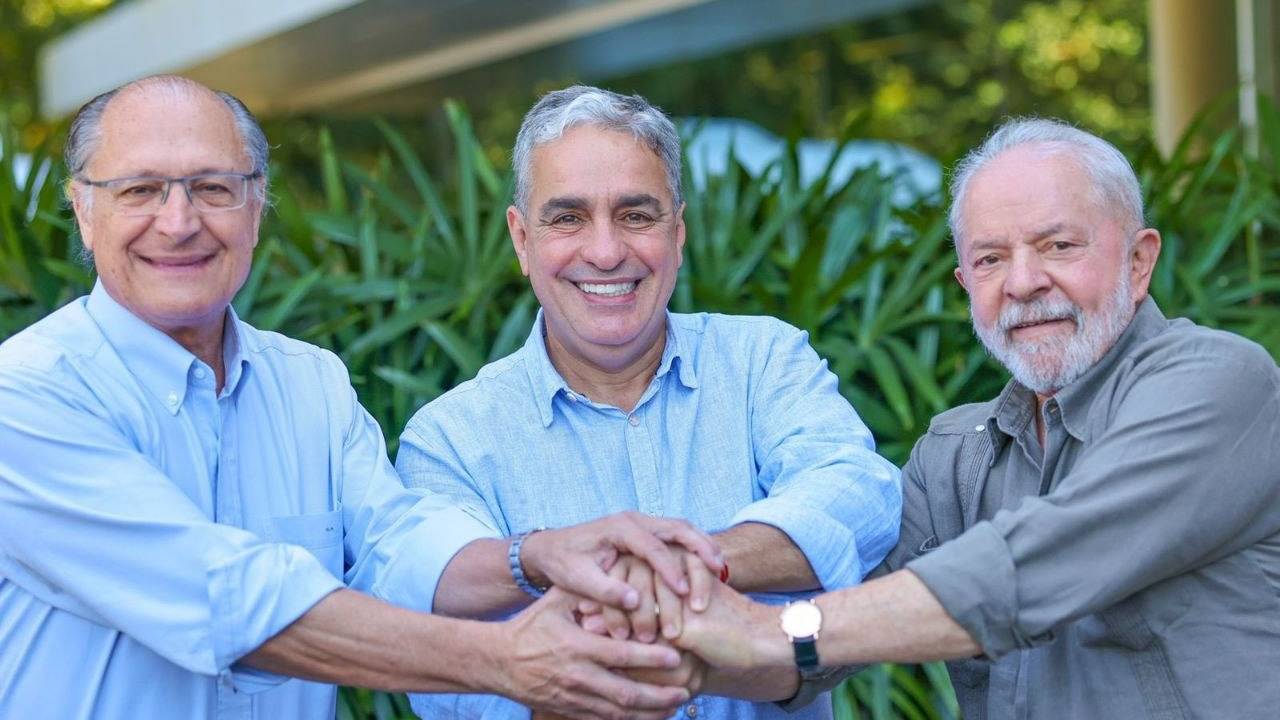 Lula, Alckmin e Ceciliano no Rio