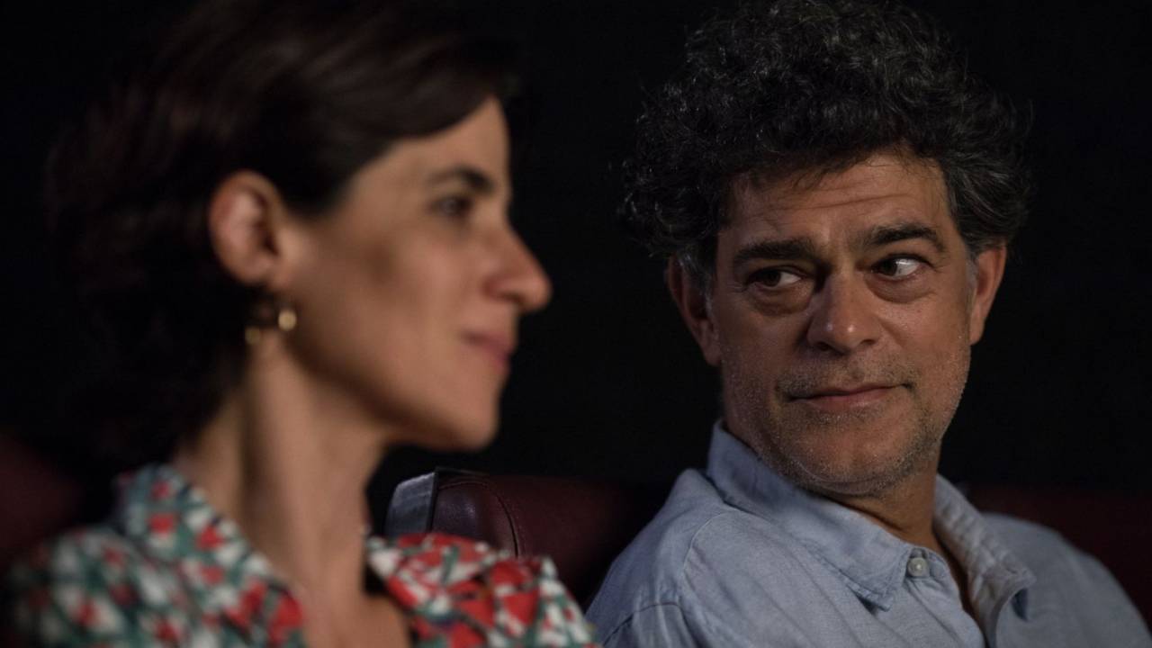 Mariana Lima e Eduardo Moscovis no filme 'Ela e Eu'