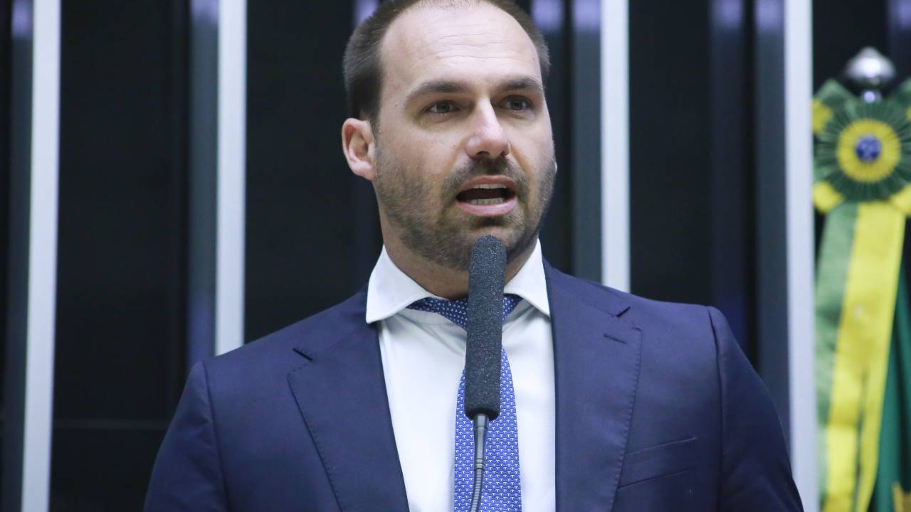 O deputado federal Eduardo Bolsonaro -