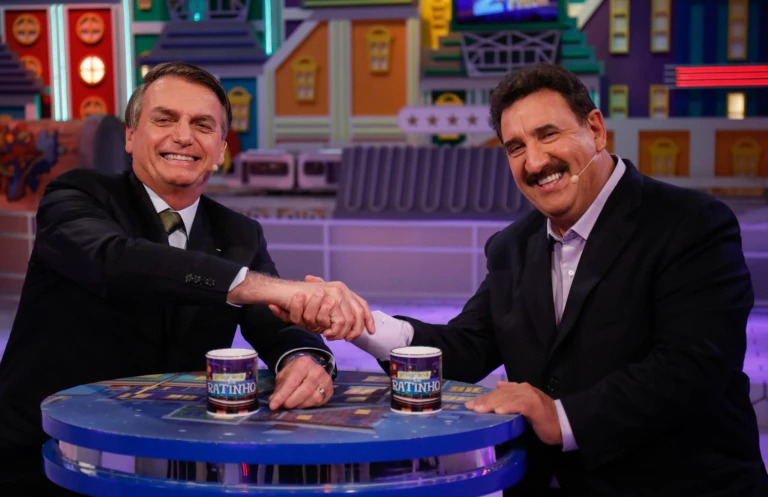 Jair Bolsonaro e Ratinho -