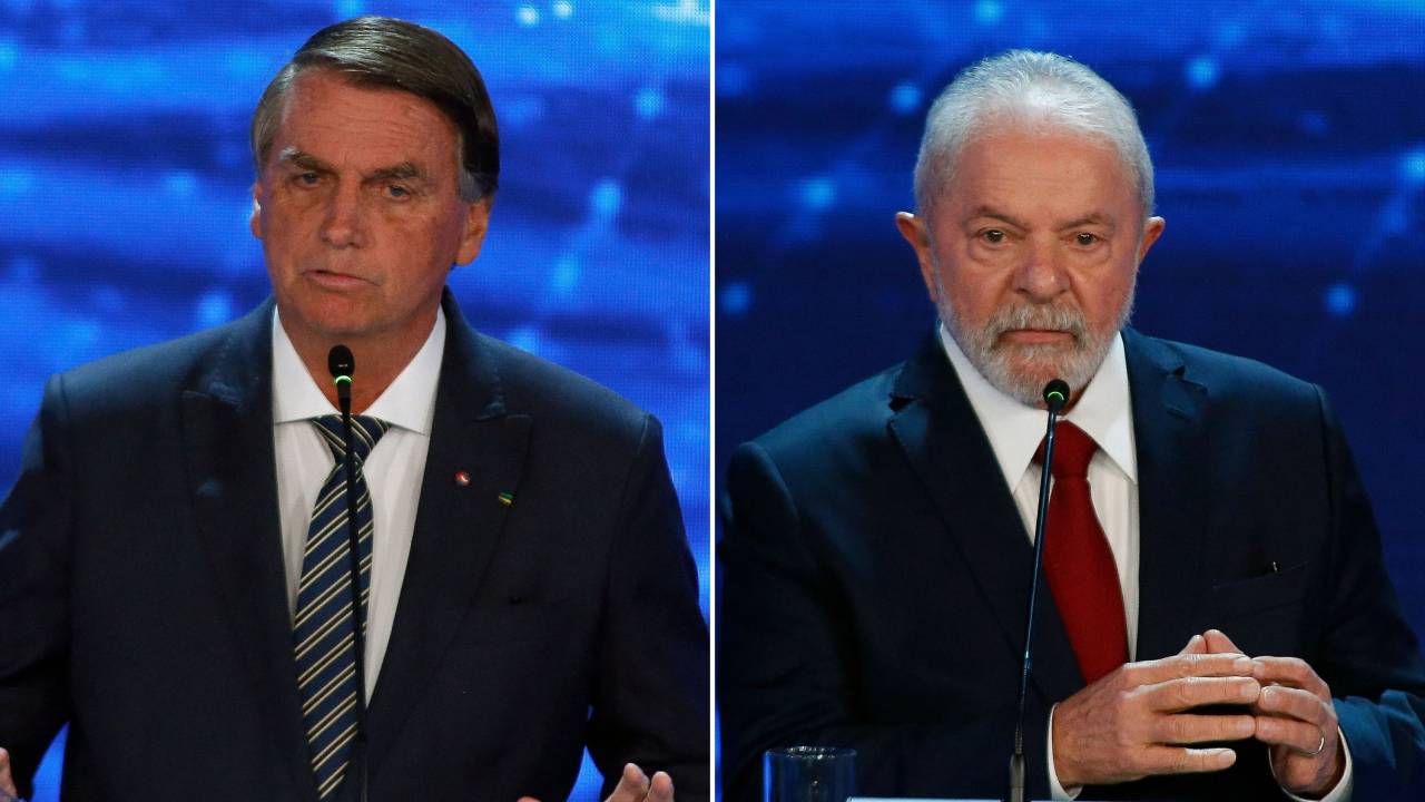 Jair Bolsonaro e Lula -