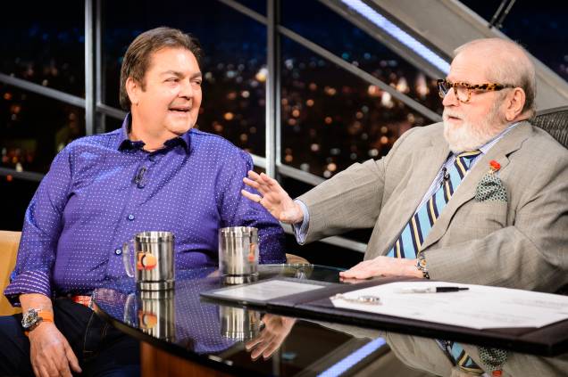 Fausto Silva é entrevistado por Jô Soares, no "Programa do Jô" da Rede Globo, 20/08/2016. Fausto Silva é entrevistado por Jô Soares, no "Programa do Jô" da Rede Globo, 20/08/2016.