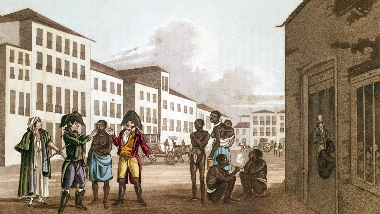 ABERRAÇÃO - Os negros a serviço dos brancos: nossa doença mais vergonhosa em cena corriqueira -