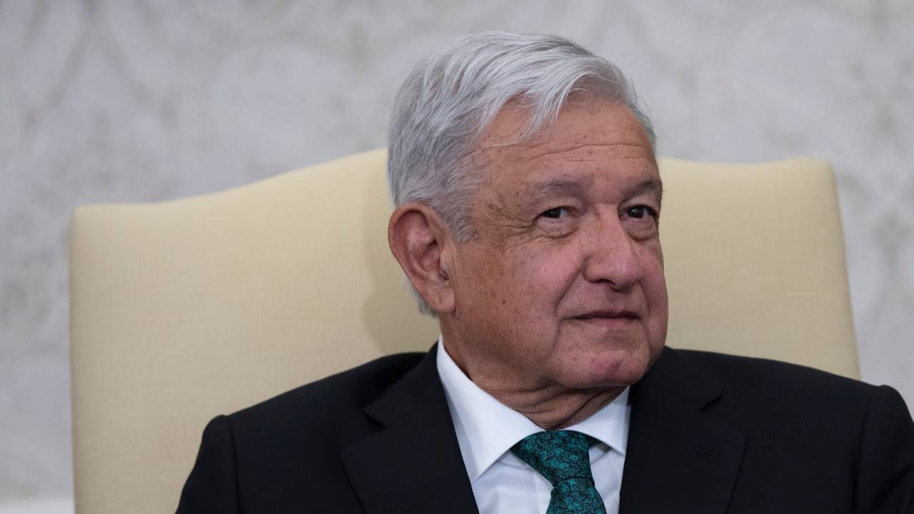 President Biden Meets With Mexican President Obrador In The Oval Office