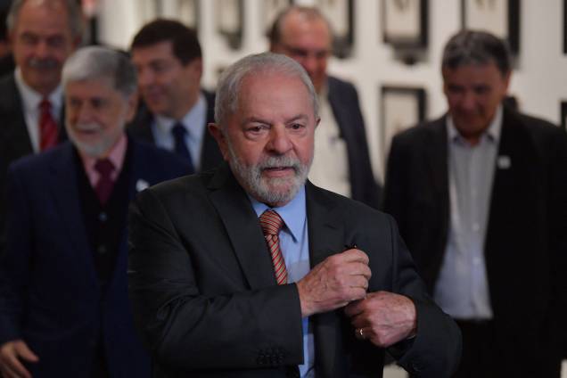 O ex presidente e candidato `a presidência da República Lula, visita a Federação das Indústrias do Estado de São Paulo, 09/08/2022. O ex presidente e candidato `a presidência da República Lula, visita a Federação das Indústrias do Estado de São Paulo, 09/08/2022.