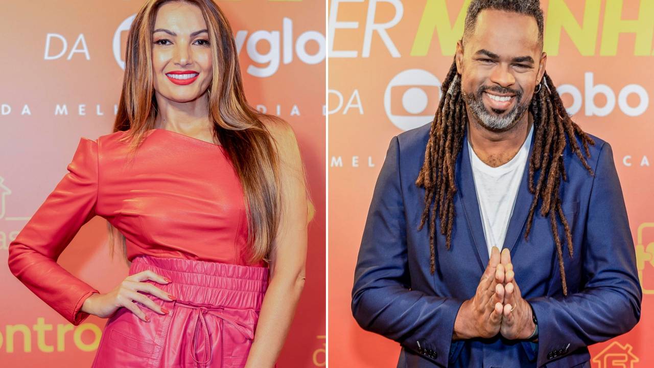Patricia Poeta e Manoel Soares -