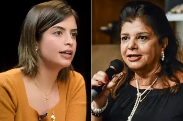 A deputada federal Tabata Amaral (PSB-SP) e a empresária Luiza Trajano