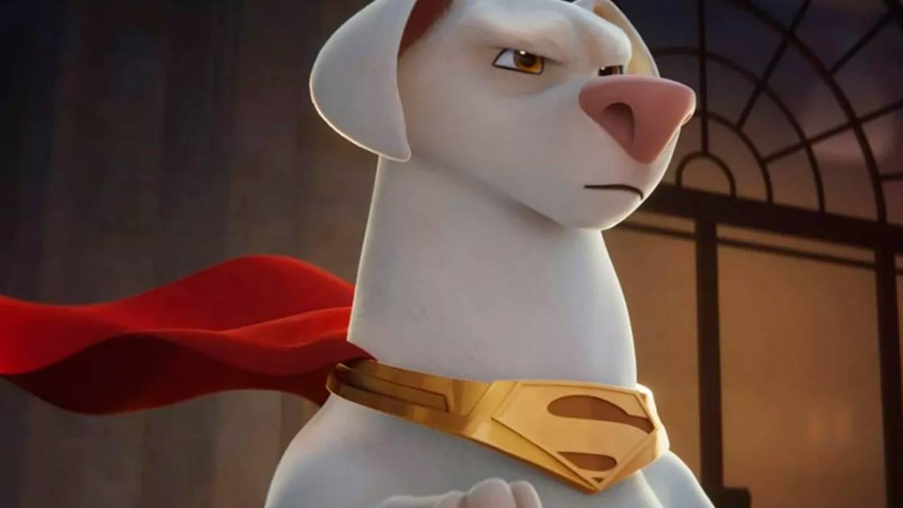 Cena do filme 'DC Liga dos Superpets' -