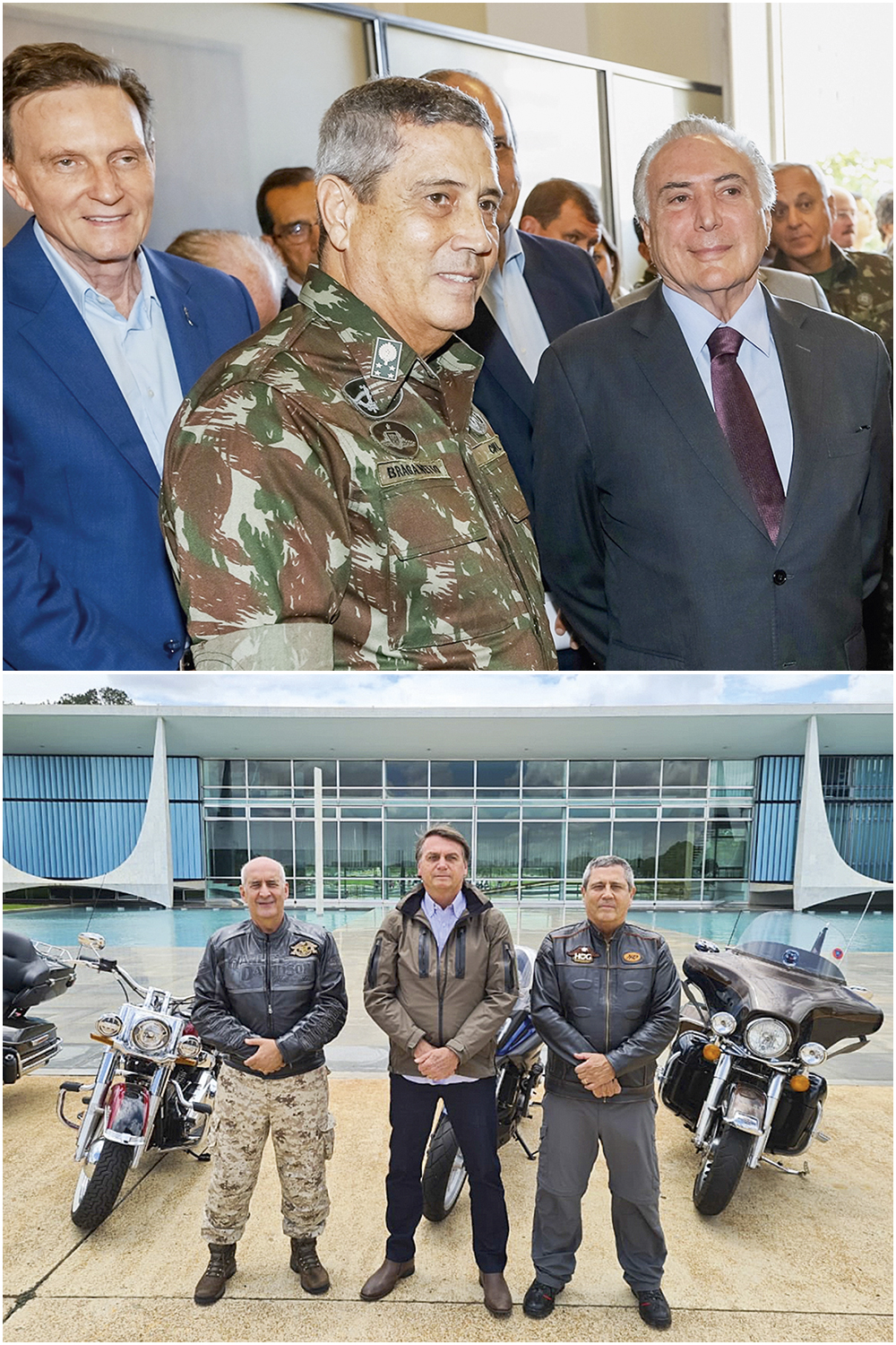 GENERAL-BRAGA-NETTO-MICHEL-TEMER-2018-665.jpg2 ASCENSÃO - O general: interventor no Rio durante o governo Michel Temer e chefe da Casa Civil na gestão Bolsonaro -